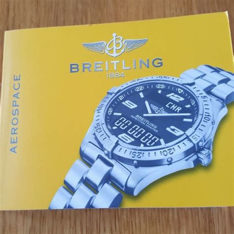 breitling aerospace model numbers|breitling aerospace instruction manual.